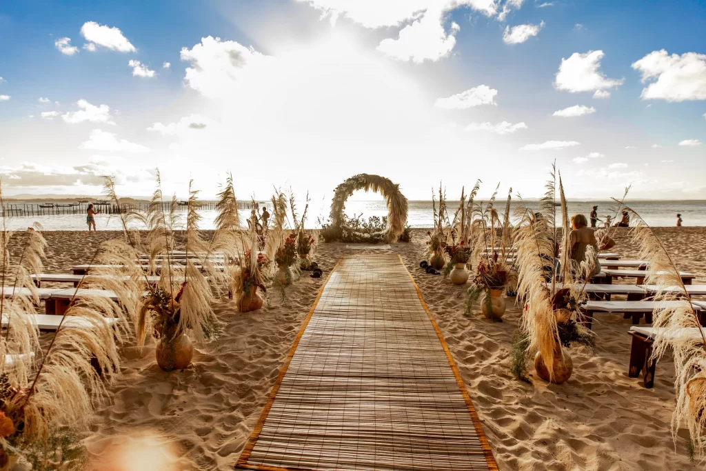 Casamento Laurinha e Paulinho Pe Na Areia Eventos Barra Grande Bahia 292
