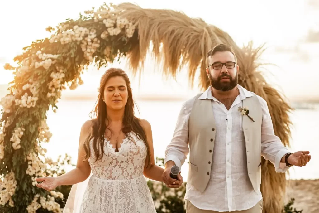 Casamento Laurinha e Paulinho Pe Na Areia Eventos Barra Grande Bahia 28 50 Pablo