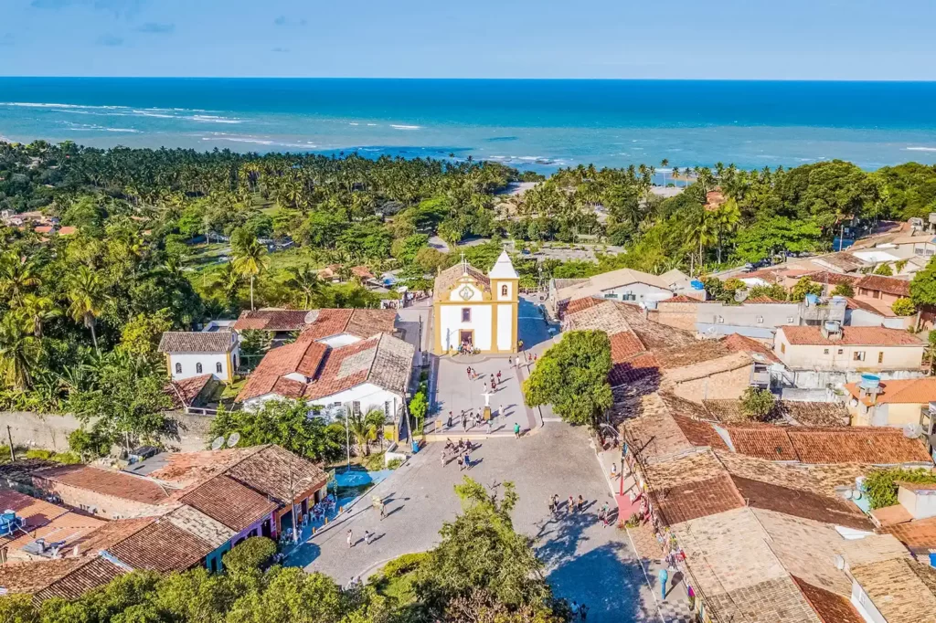 Arraial da Ajuda Vista Aerea