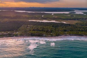 Praia na Península de Maraú